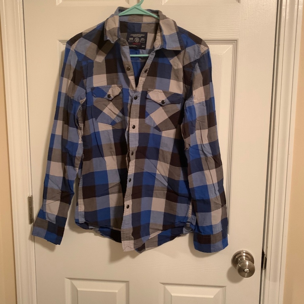 Mens' American Eagle S Flannel